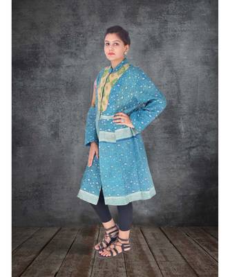 multicolor cotton handmade desinger ladies women western kanth jacket 1