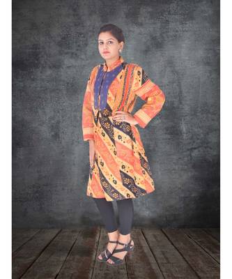 multicolor cotton handmade desinger ladies women western kanth jacket 1