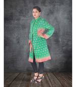 multicolor cotton handmade desinger ladies women western kanth jacket