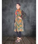 multicolor cotton handmade desinger ladies women western kanth jacket