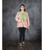 multicolor cotton handmade desinger ladies women western kanth jacket