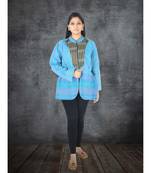 multicolor cotton handmade desinger ladies women western kanth jacket