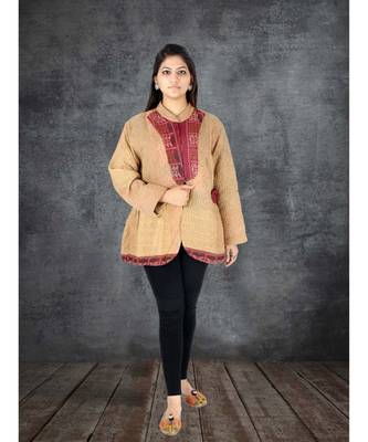 multicolor cotton handmade desinger ladies women western kanth jacket 1