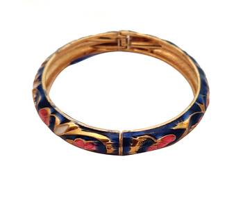 Blue cubic zirconia bangles-and-bracelets 2