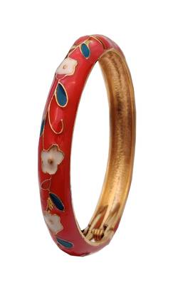 Red cubic zirconia bangles-and-bracelets 1