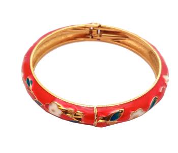 Red cubic zirconia bangles-and-bracelets 3