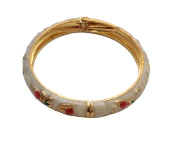 White cubic zirconia bangles-and-bracelets 2