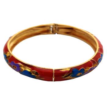 Red cubic zirconia bangles-and-bracelets 2
