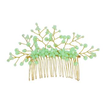 Green pearl hair-accessories 1