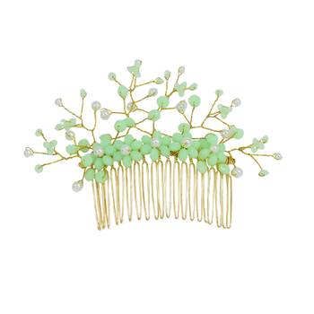 Green pearl hair-accessories 1