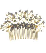 Grey pearl hair-accessories