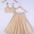 Kids Golden Cotton Silk Lahenga Choli For Girl