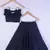 Girl Blue Lahenga Choli For Girl