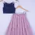 Kids Blue And Baby Pink Lahenga Choli For Girl