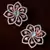 Mint Stone Embellished Rose Gold Plated American Diamond Earrings 216ED301