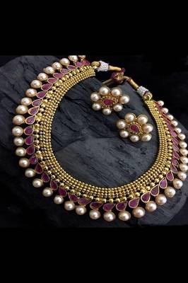 Purple necklaces 1