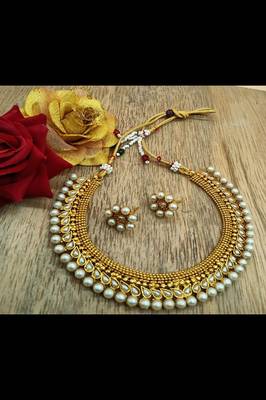 White necklaces 1