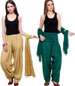 multicolor cotton Patiala with cotton Dupatta