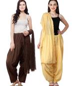 multicolor cotton Patiala with cotton Dupatta