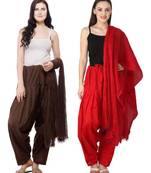 multicolor cotton Patiala with cotton Dupatta