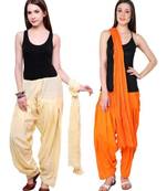 multicolor cotton Patiala with cotton Dupatta