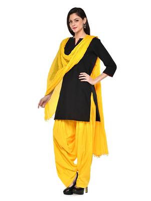 multicolor cotton Patiala with cotton Dupatta 2