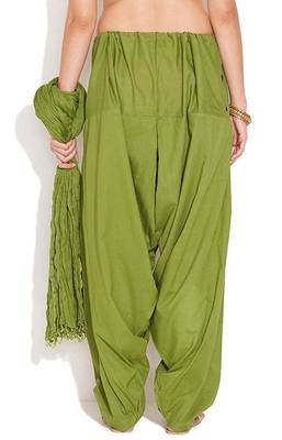 multicolor cotton Patiala with cotton Dupatta 2