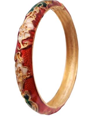 Red cubic zirconia bangles-and-bracelets 1