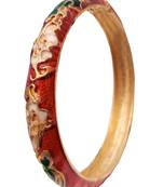Red cubic zirconia bangles-and-bracelets