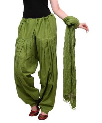 multicolor cotton Patiala with cotton Dupatta 2