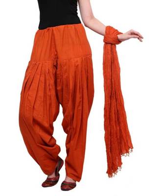 multicolor cotton Patiala with cotton Dupatta 2