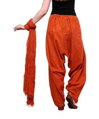 multicolor cotton Patiala with cotton Dupatta 4