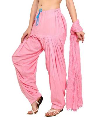 multicolor cotton Patiala with cotton Dupatta 3