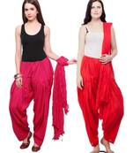 multicolor cotton Patiala with cotton Dupatta