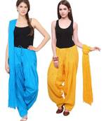 multicolor cotton Patiala with cotton Dupatta