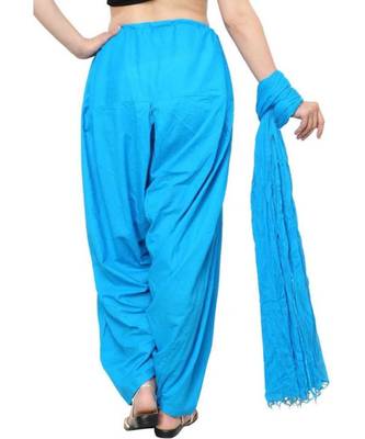 multicolor cotton Patiala with cotton Dupatta 4