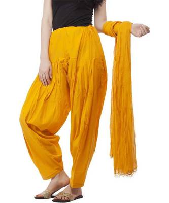 multicolor cotton Patiala with cotton Dupatta 4