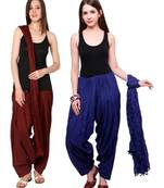 multicolor cotton Patiala with cotton Dupatta