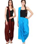 multicolor cotton Patiala with cotton Dupatta