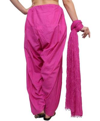 multicolor cotton Patiala with cotton Dupatta 2
