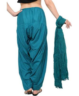 multicolor cotton Patiala with cotton Dupatta 2