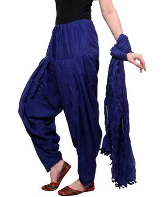 multicolor cotton Patiala with cotton Dupatta 4
