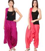 multicolor cotton Patiala with cotton Dupatta