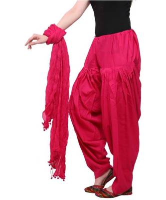 multicolor cotton Patiala with cotton Dupatta 4