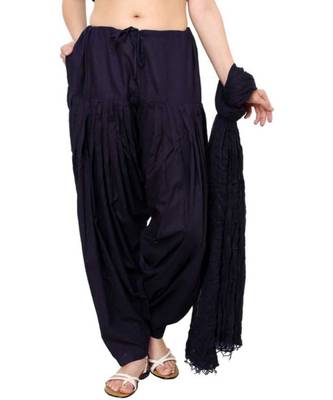 multicolor cotton Patiala with cotton Dupatta 3