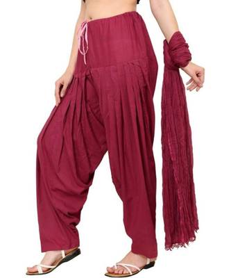 multicolor cotton Patiala with cotton Dupatta 4