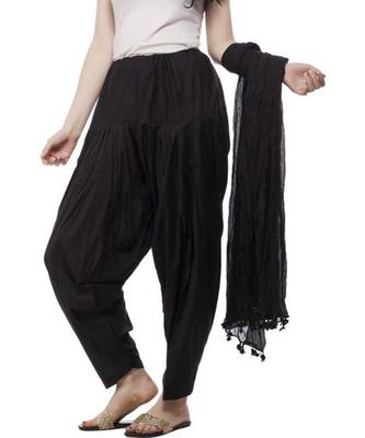 multicolor cotton Patiala with cotton Dupatta 3