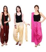 multicolor cotton Patiala with cotton Dupatta