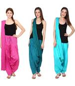 multicolor cotton Patiala with cotton Dupatta