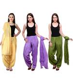 multicolor cotton Patiala with cotton Dupatta